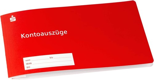 Kontoauszugshefter kontoauszug - kontoauszugshefter,