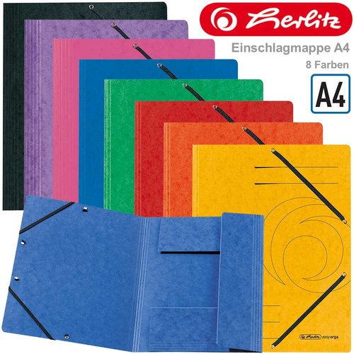 Herlitz einschlagmappe mit - herlitz,