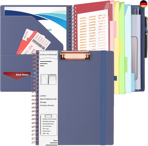 Hautoco klemmbrettmappe mit - klemmbrettmappe,