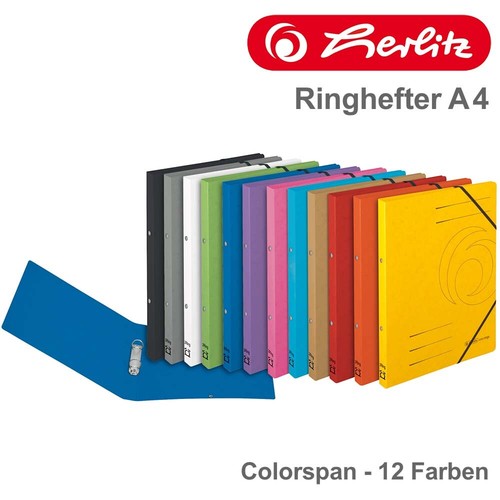 Herlitz ringhefter quality - ringhefter, a4