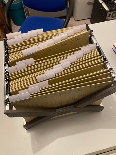 Hängemappen mit gestellbox - mit,