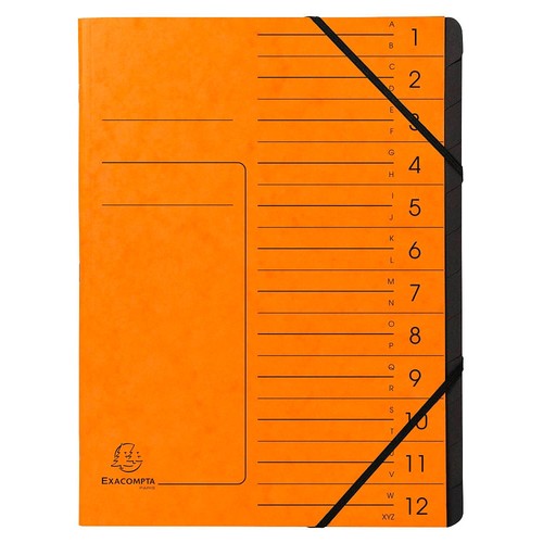 Exacompta ordnungsmappe - ordnungsmappe, 12