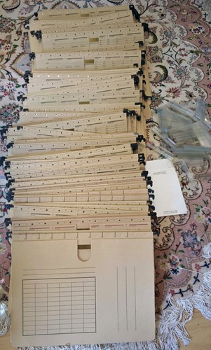 160 stück hängehefter - 160,