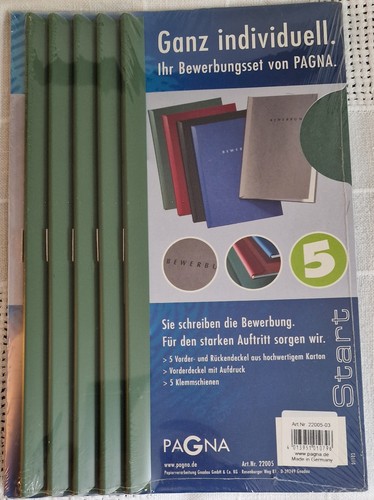 Pagna 5er bewerbungsmappen set - pagna,